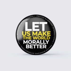 Black Customized Button