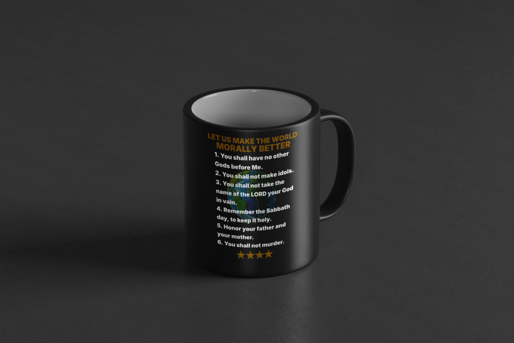 The 10 Commandmnt-mug