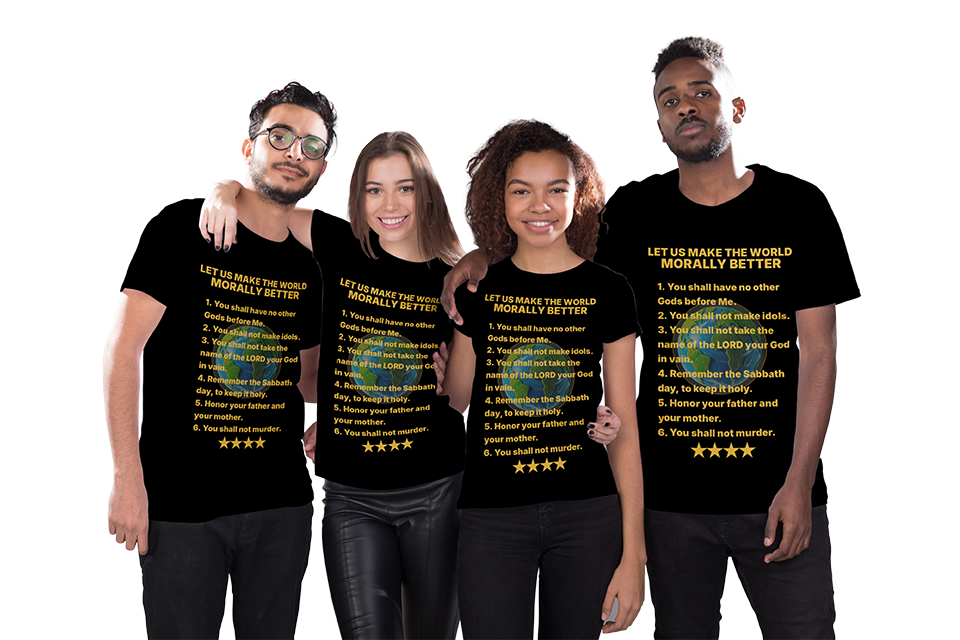 The 10 Commandment Shirt With People-Design-02 The 10 Commandment Shirt With People-Design-02
